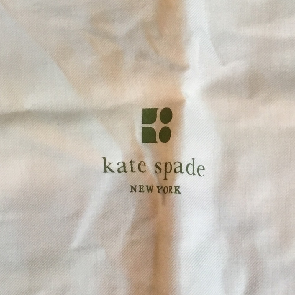 Large KATE SPADE storage dust bag NEW